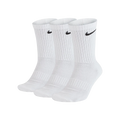 Nike Everyday Cushioned Sports Socks 3 Pack White FastCop Store