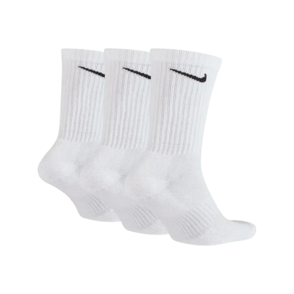 Nike Everyday Cushioned Sports Socks 3 Pack White - 2