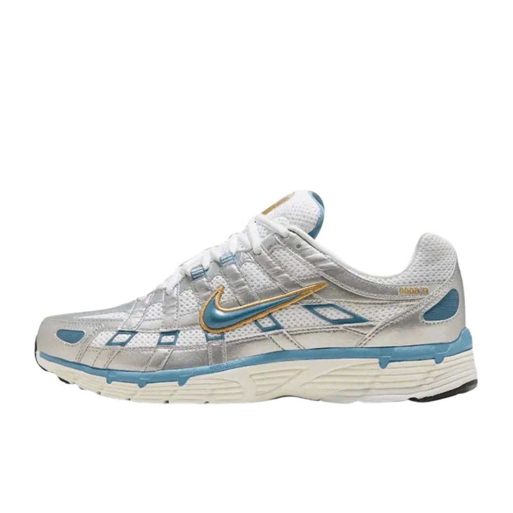 Nike P-6000 Metallic Silver Aegean Storm - 1