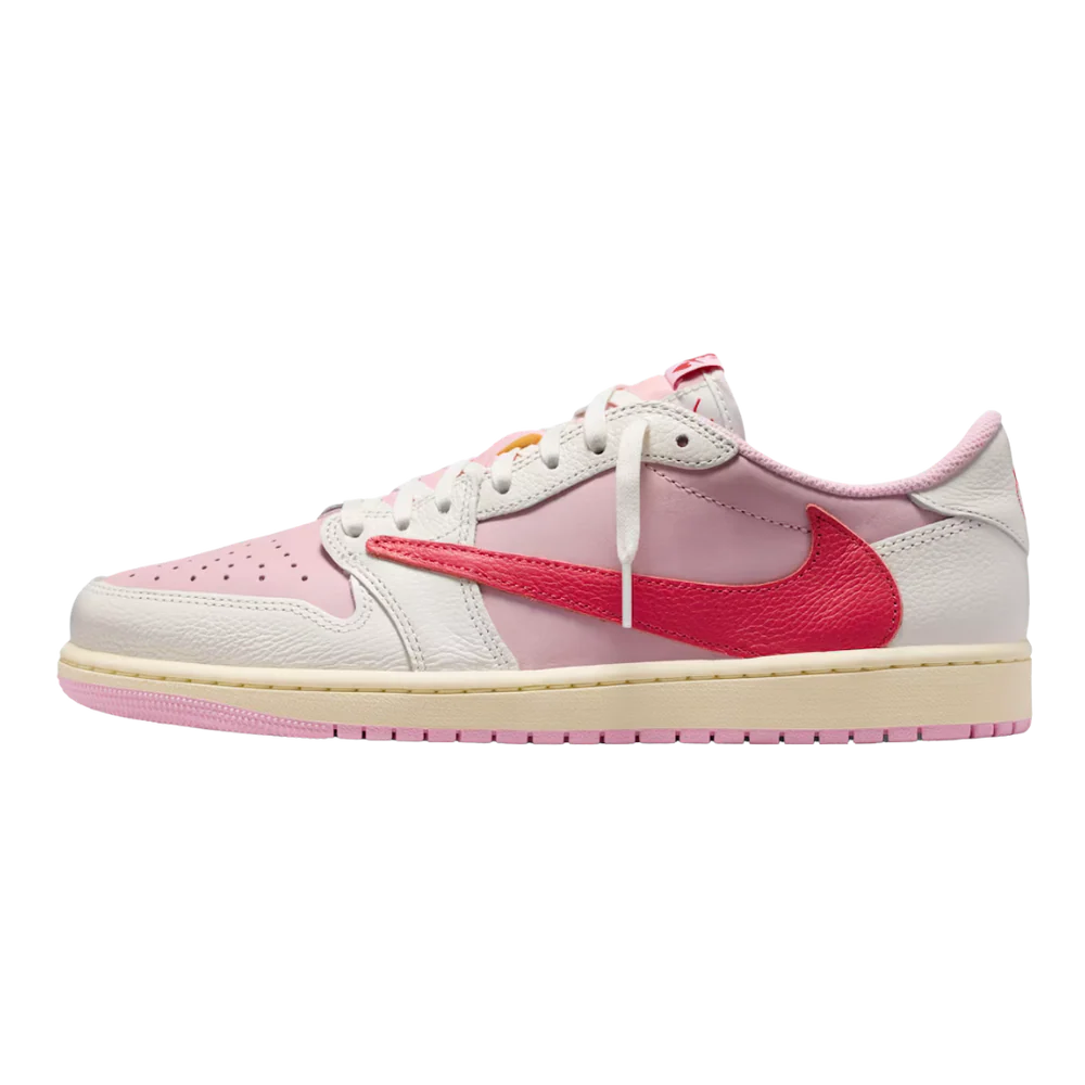 Jordan 1 Retro Low OG SP Travis Scott Sail Tropical Pink - 1