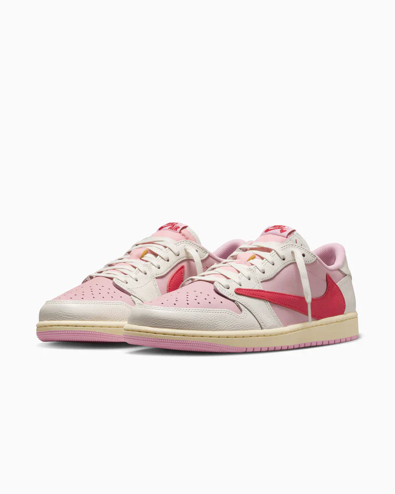 Jordan 1 Retro Low OG SP Travis Scott Sail Tropical Pink - 3