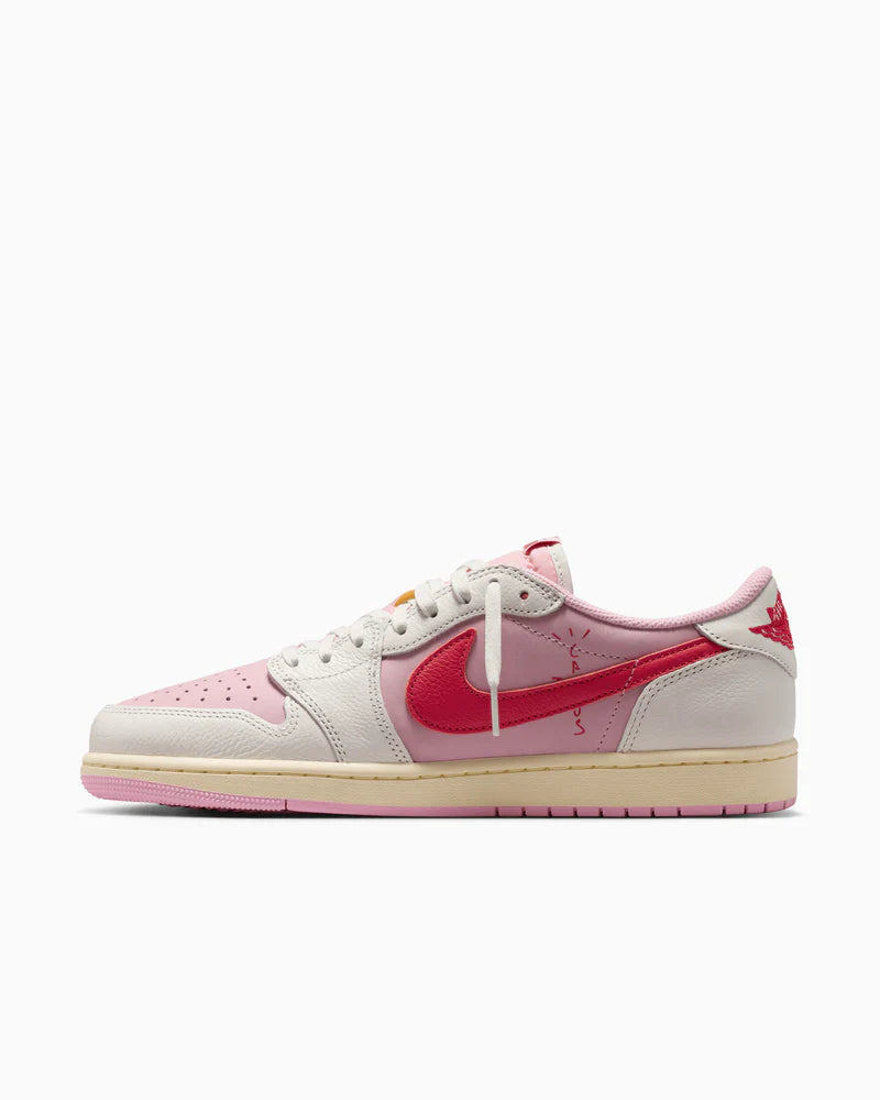 Jordan 1 Retro Low OG SP Travis Scott Sail Tropical Pink - 4