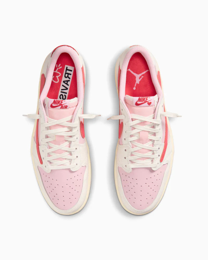 Jordan 1 Retro Low OG SP Travis Scott Sail Tropical Pink - 6
