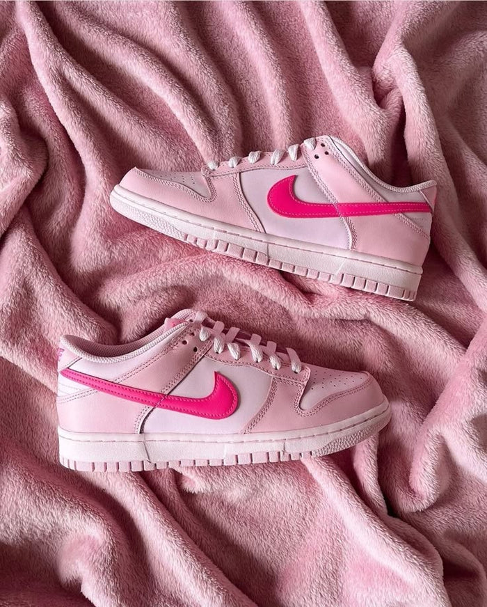 Nike Dunk Low Triple Pink (GS) - 2