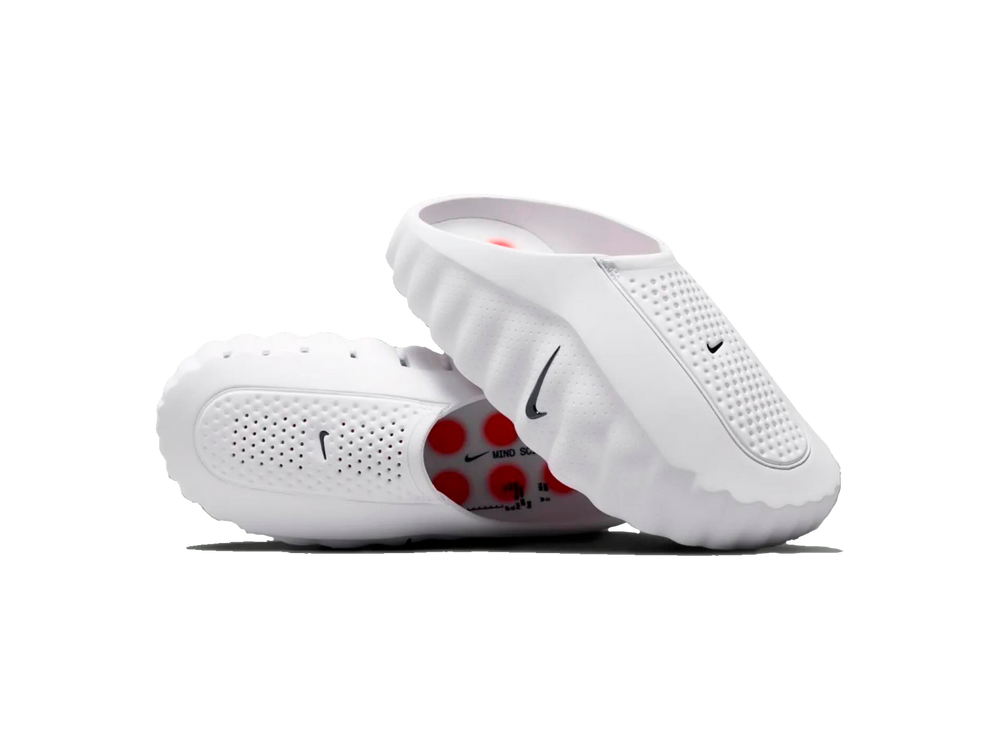 Nike Mind 001 Slide White Speed Red
