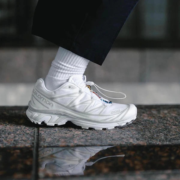 Salomon XT-6 White Lunar Rock - 2