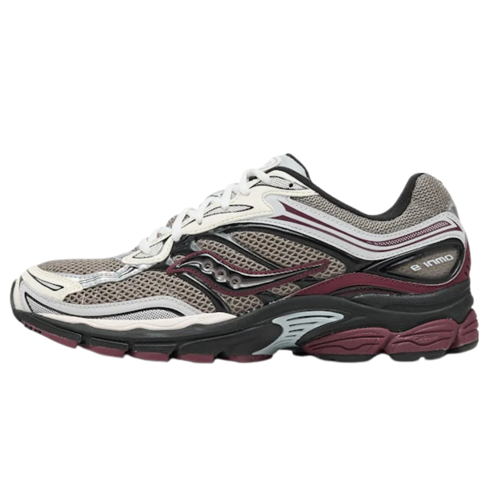 Saucony ProGrid Omni 9 Tomorrow, Meet Yesterday Pack Tan Maroon - 1