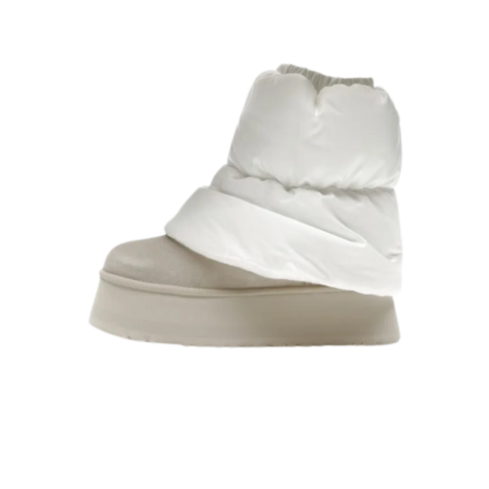 UGG Classic Mini Dipper Puffer Boot White Ceramic - 1