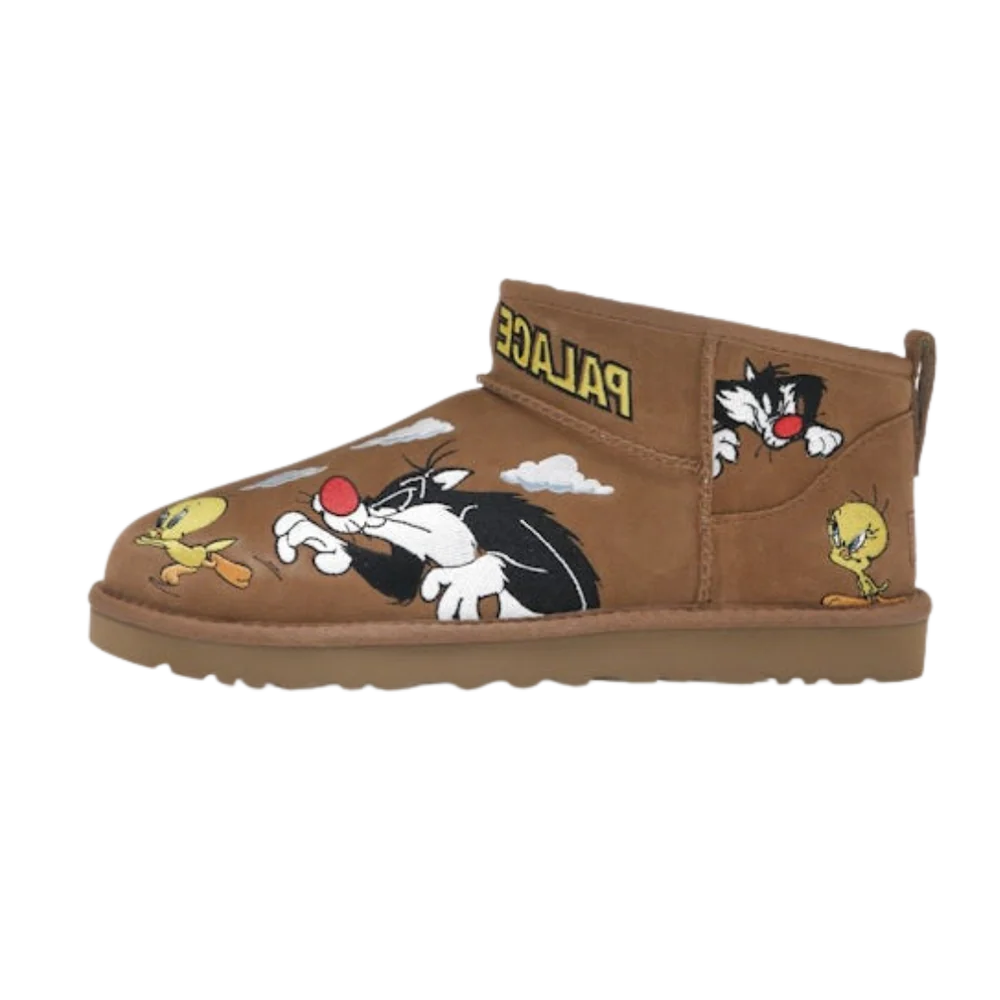UGG Classic Ultra Mini Boot Palace x Looney Tunes Chestnut