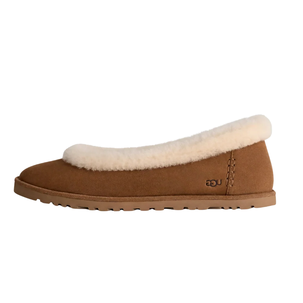 UGG Zora Ballet Flat Chestnut