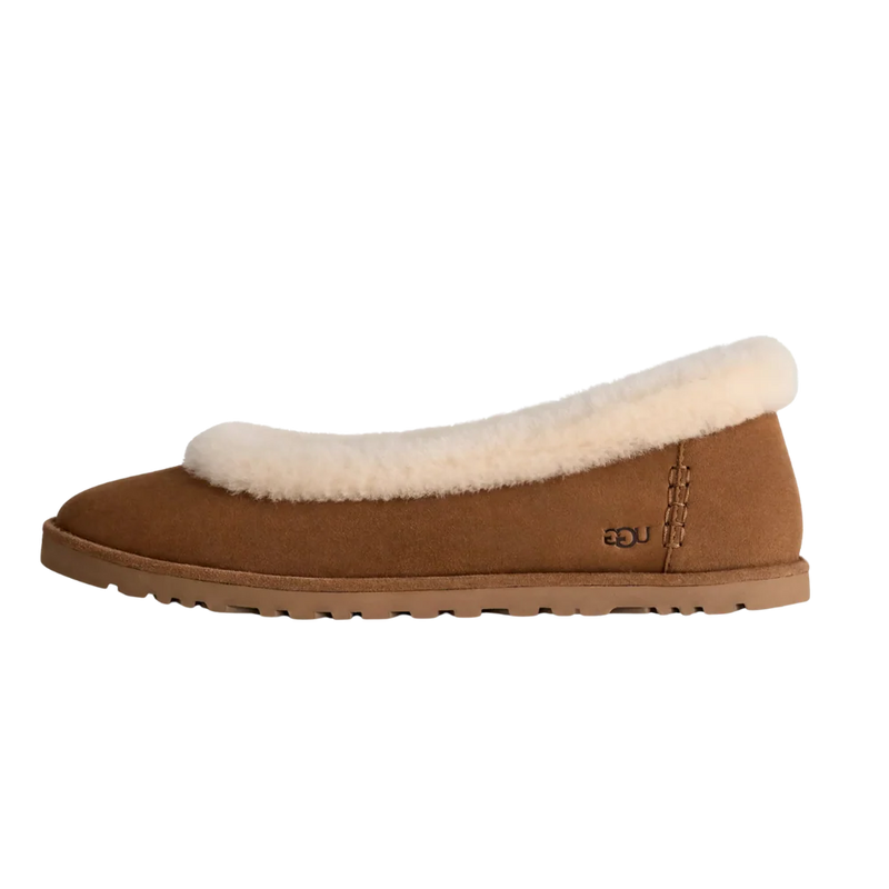 UGG Zora Ballet Flat Chestnut