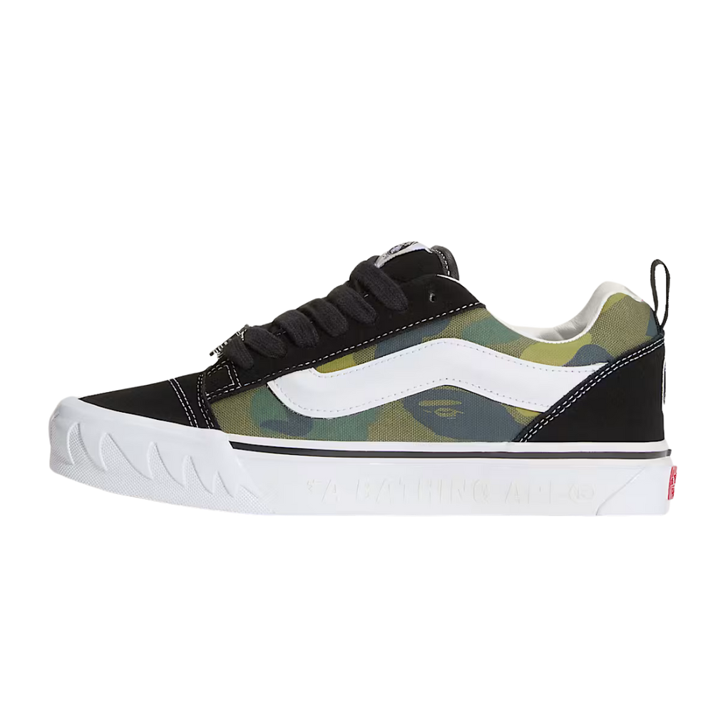 Vans Knu Skool Bape Camo Green - 1