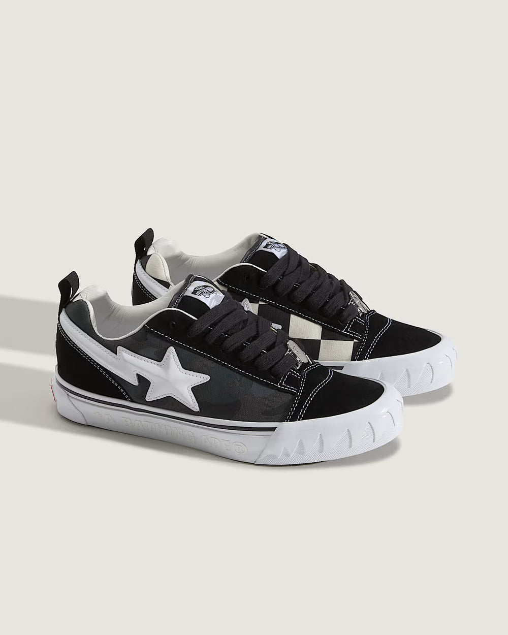 Vans Knu Skool Bape Camo Black