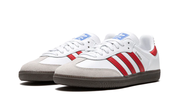 adidas Samba OG White Better Scarlet Shadow Red