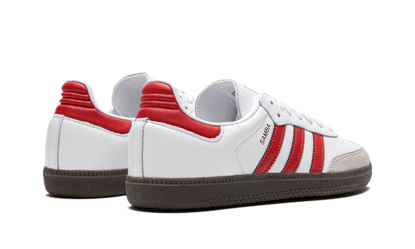 adidas Samba OG White Better Scarlet Shadow Red
