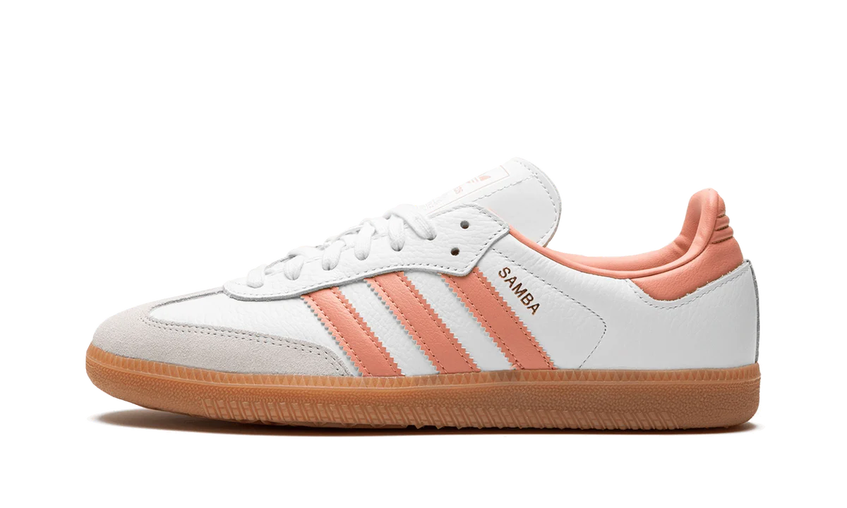 adidas Samba OG White Wonder Clay Gum (Women's) - 1