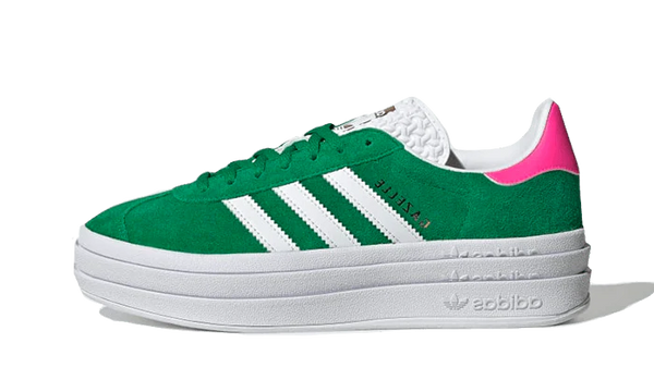 adidas Gazelle Bold Green Lucid Pink (Women's)