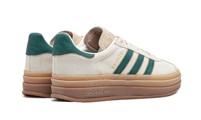 adidas Gazelle Bold Magic Beige Collegiate Green (Women's) - 4