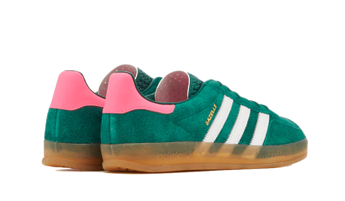 adidas Gazelle Indoor Collegiate Green Lucid Pink