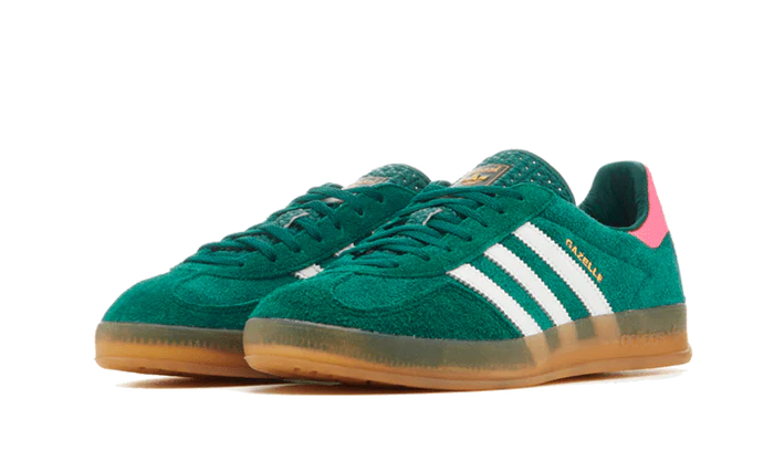 adidas Gazelle Indoor Collegiate Green Lucid Pink - 3