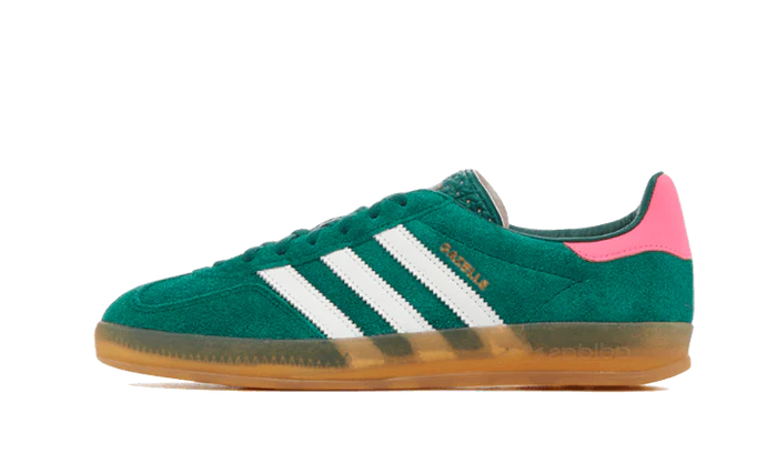 adidas Gazelle Indoor Collegiate Green Lucid Pink
