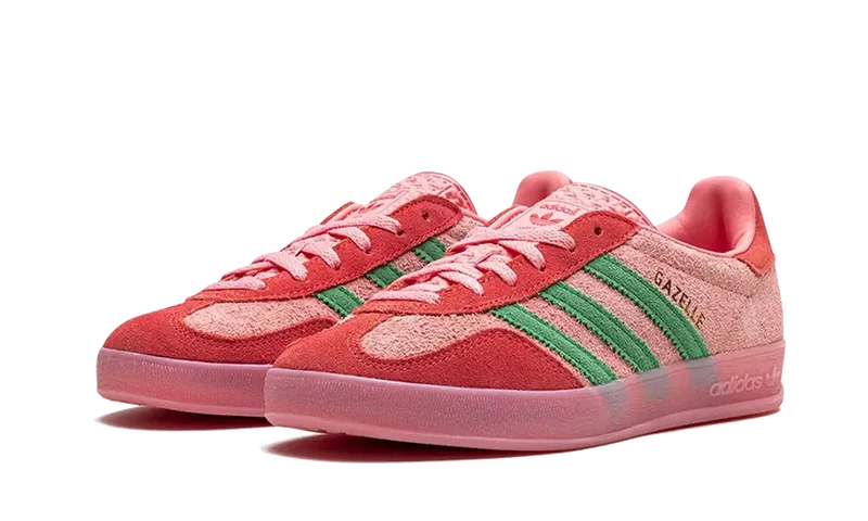 adidas Gazelle Indoor Semi Pink Spark Preloved Scarlet (Women's)