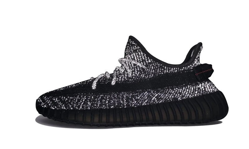 Adidas Yeezy Boost 350 V2 Static Black (Reflective) - 3