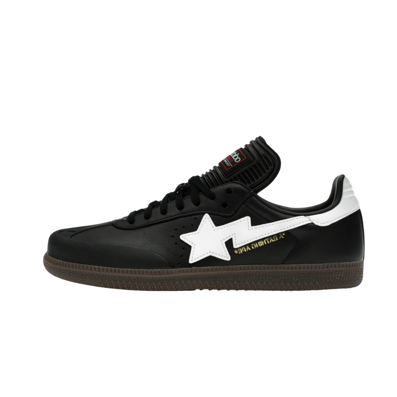 adidas Samba Bape Black White Gum