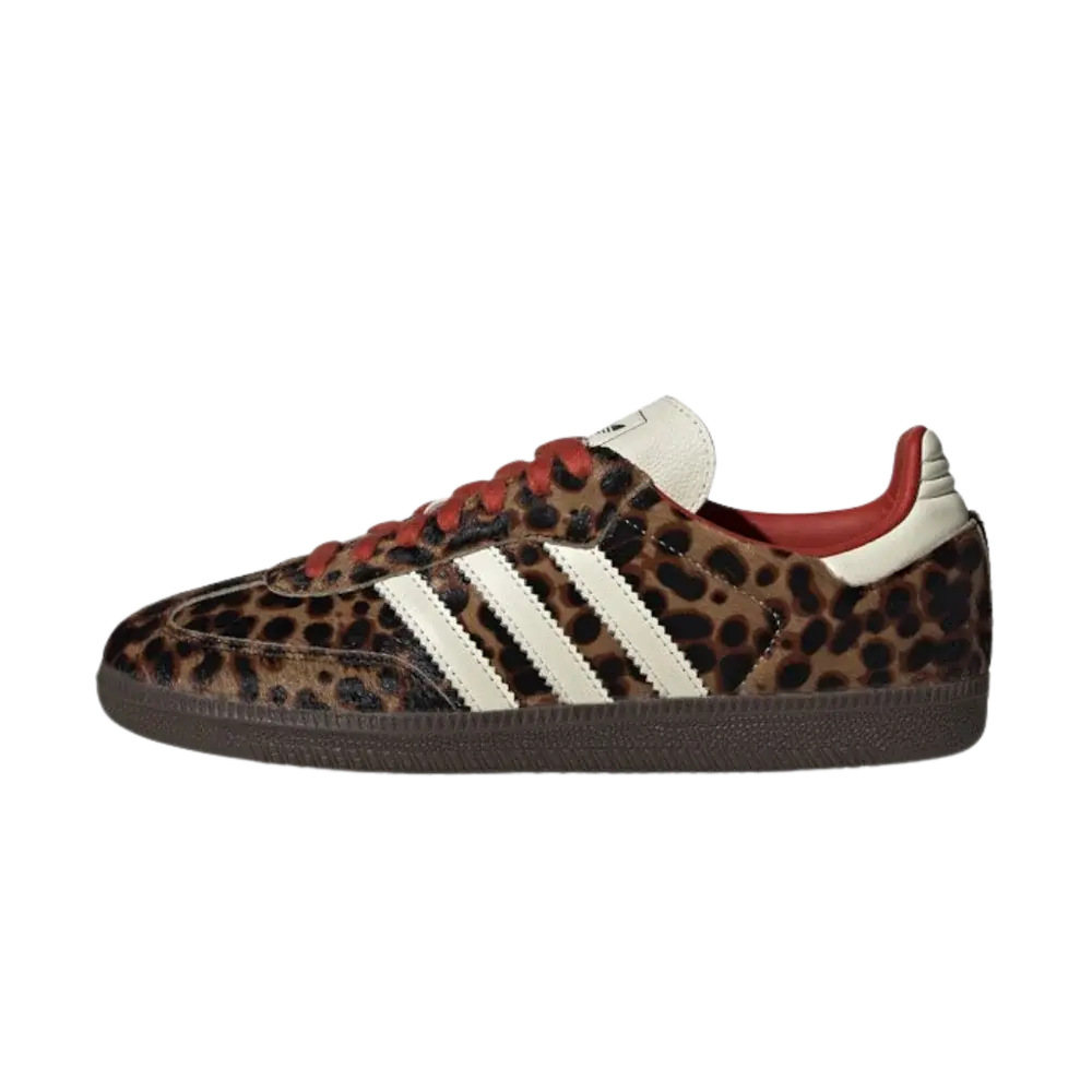 Adidas Samba OG Preloved Red Leopard