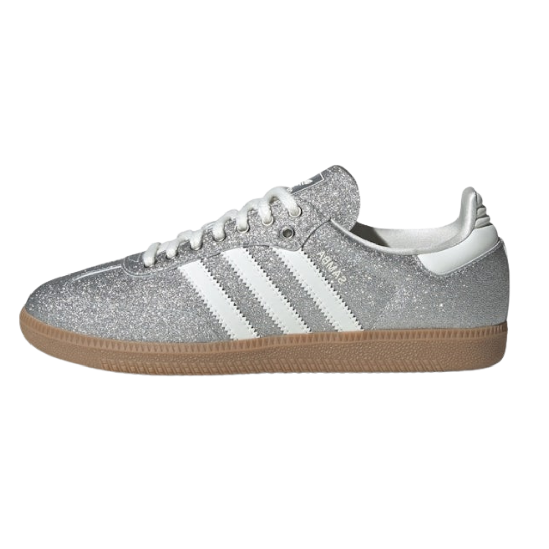 adidas Samba Shine Silver Metallic (Women's) - 1