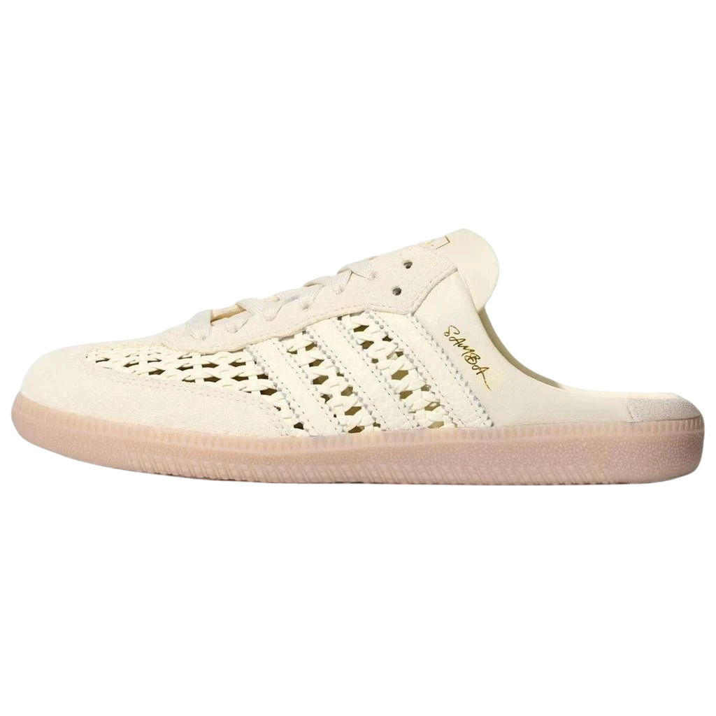 adidas Samba Mule Woven Basketweave Cream White - 1