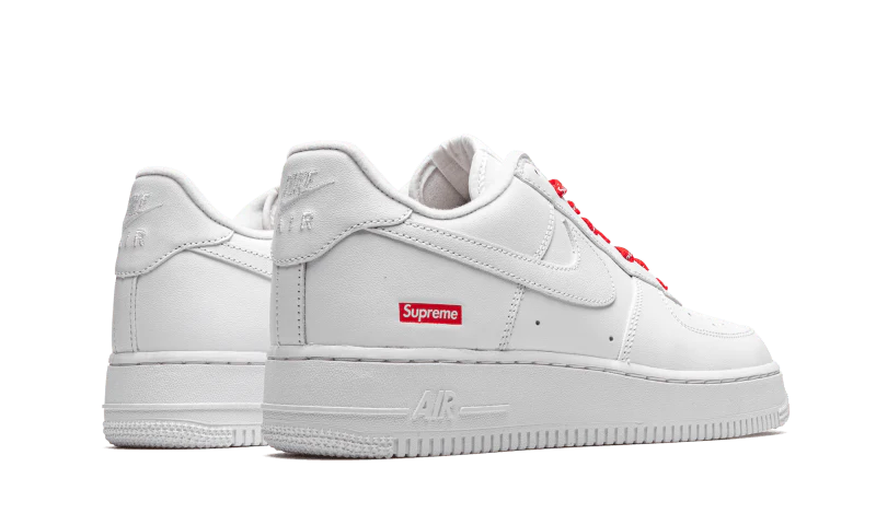 Nike Air Force 1 Low Supreme White - 3