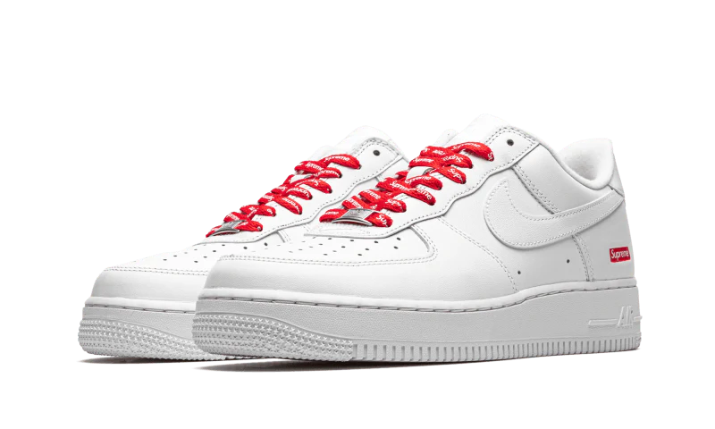 Nike Air Force 1 Low Supreme White - 4