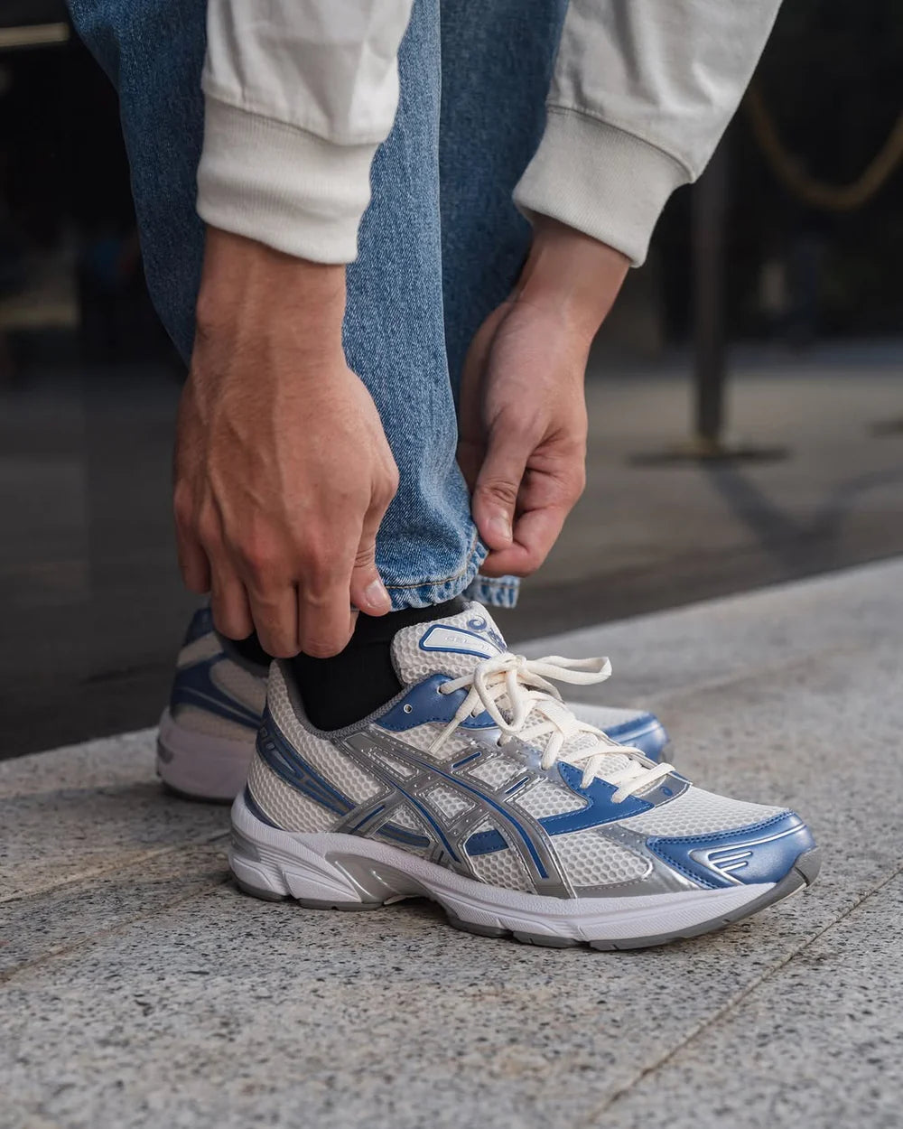 ASICS Gel-1130 Cream Blueberry - 8