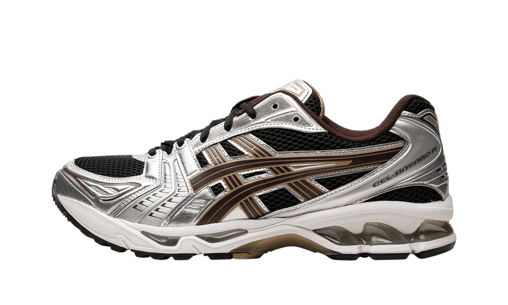 ASICS Gel Kayano 14 Schwarz Kaffee Silber