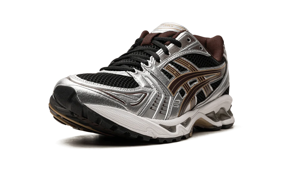 ASICS Gel Kayano 14 Schwarz Kaffee Silber