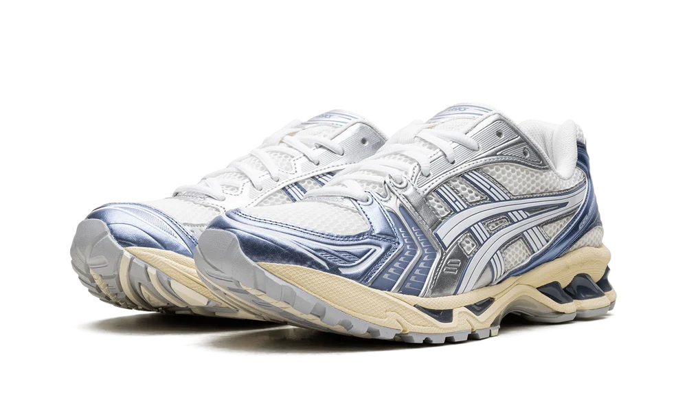 ASICS Gel-Kayano 14 Cream Metallic Blue - 2