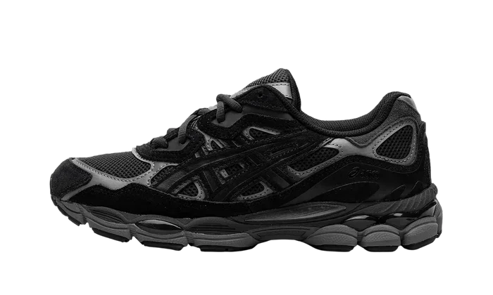 ASICS Gel NYC Graphitgrau Schwarz