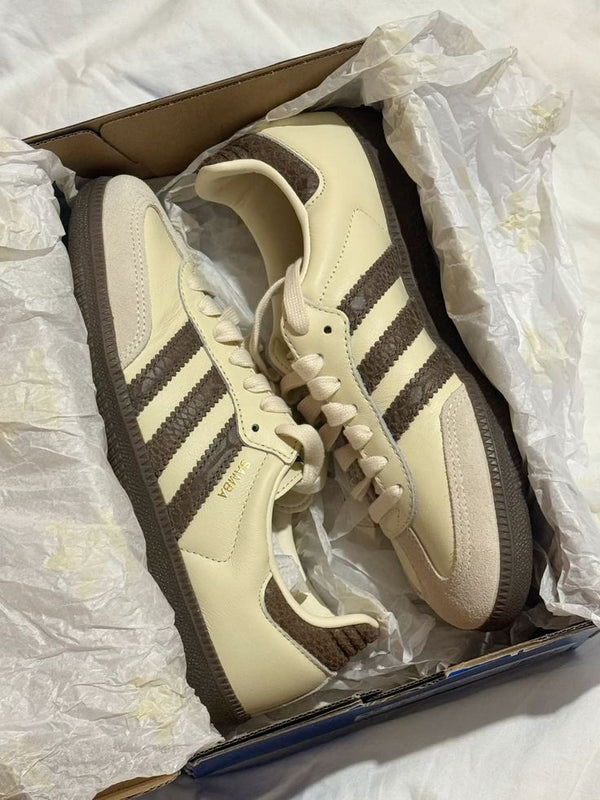 adidas Samba OG Cream Earth Strata Maroon