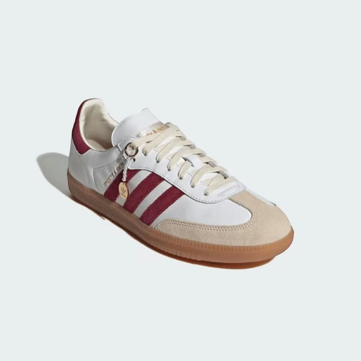 Adidas Samba x Sporty & Rich White Burgundy