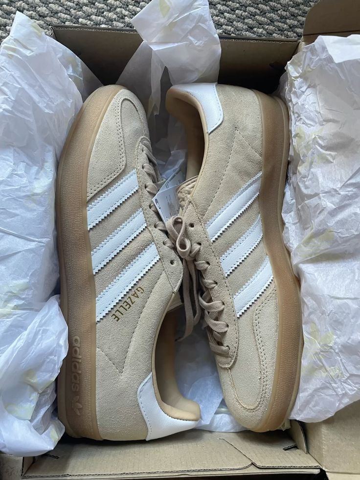 adidas Gazelle Indoor Magic Beige White - 2