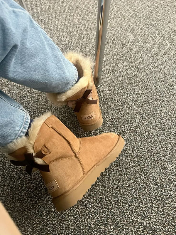 UGG Mini Bailey Bow II Chestnut