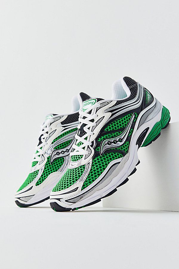 Saucony ProGrid Omni 9 OG Green Silver - 2
