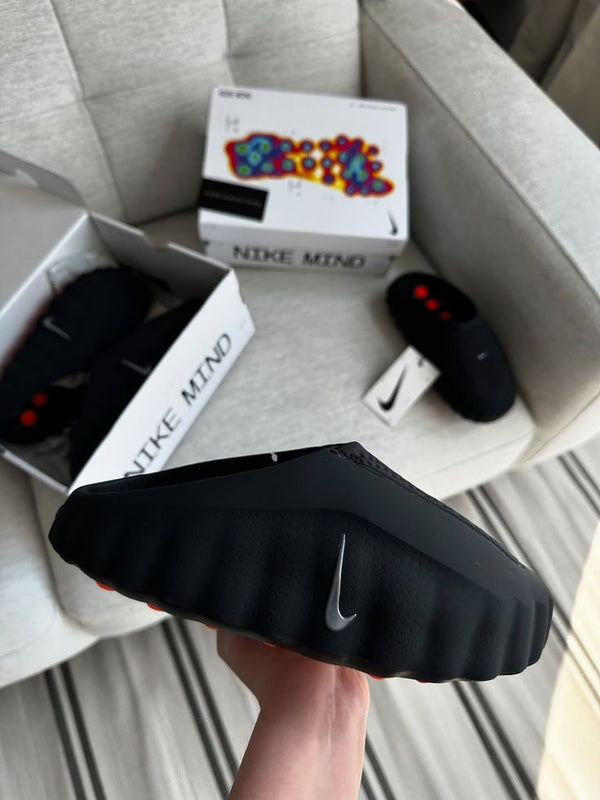Nike Mind 001 Slide Black Chrome