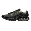FastCop Store Nike Air Max Dn sneakers in black, olive aura, and metallic silver with signature air cushioning units.