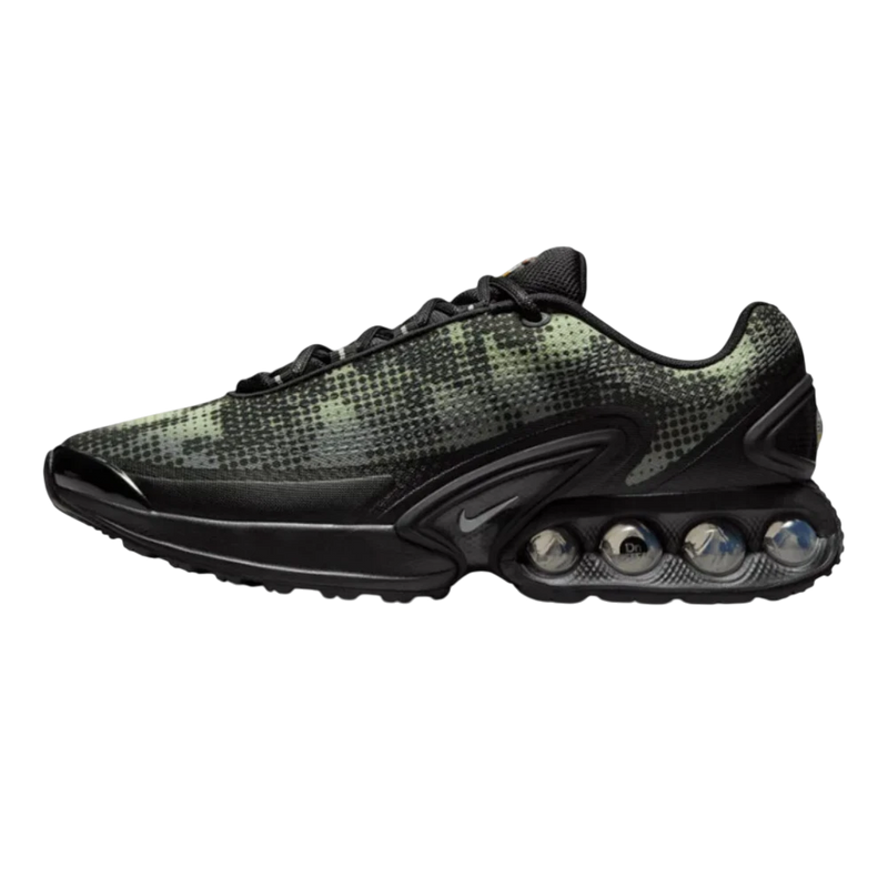 Nike Air Max Dn Black Olive Aura Medium Olive Metallic Silver