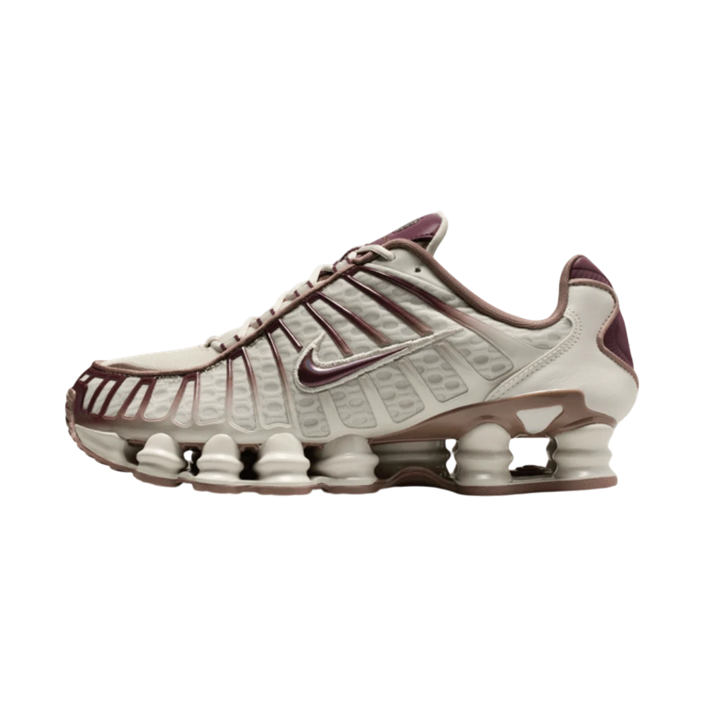 Nike Shox TL Light Bone Burgundy Crush