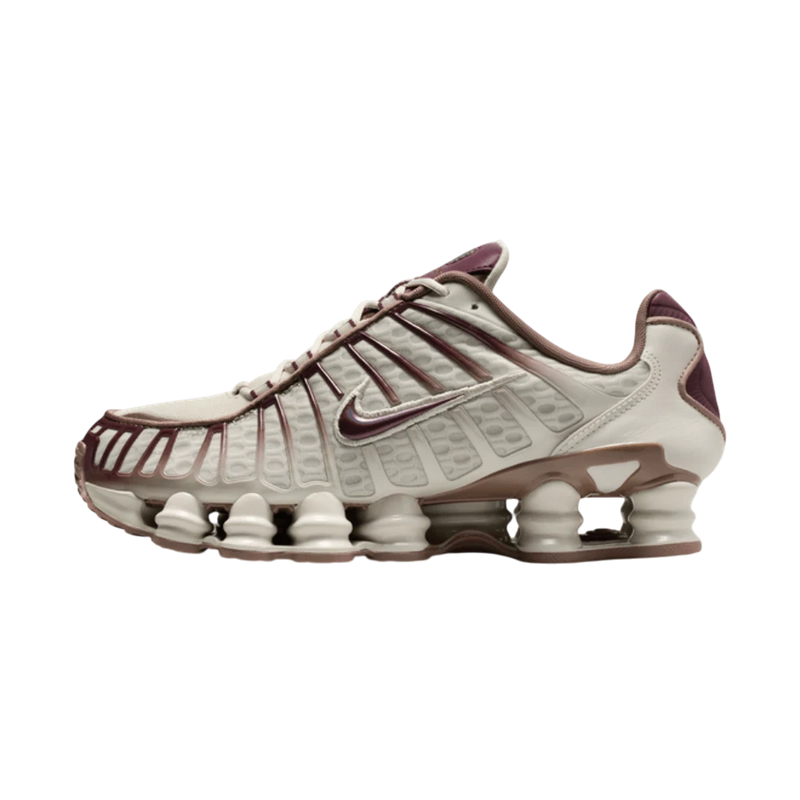 Nike Shox TL Light Bone Burgundy Crush