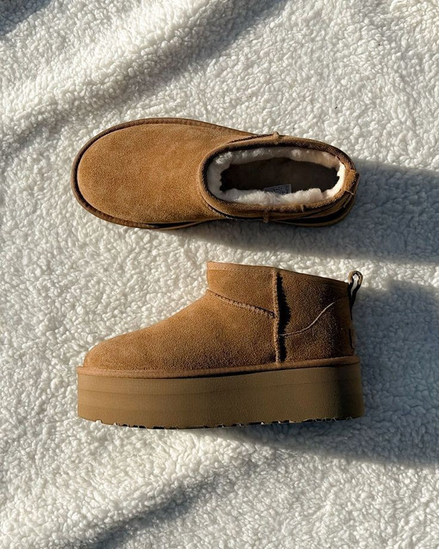 UGG Classic Ultra Mini Platform Boot Chestnut
