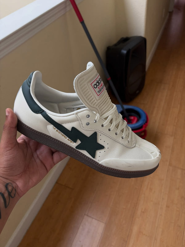 adidas Samba Bape World Cup Pack White Forest